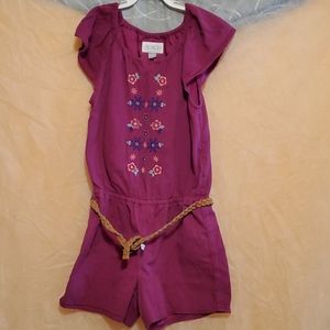 Children's place girls purple jumper sz 7/8